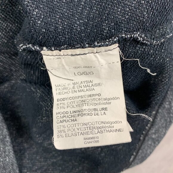 Under Armour Project Rock Men Large Black Hoodie ShortSleeve Blood Sweat Respect - Picture 7 of 9